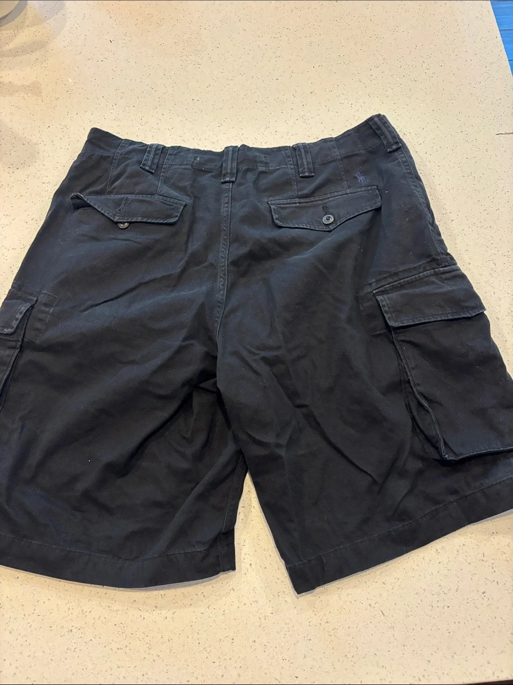 Polo by Ralph Lauren Men's Black Cargo Shorts